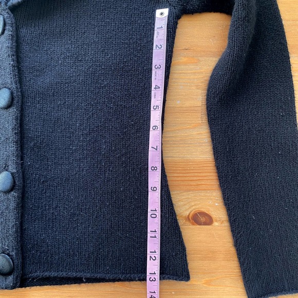 WET SEAL Black button cardigan Size M - Picture 8 of 9